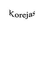 Konspekts 'Koreja', 1.