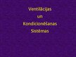 Prezentācija 'Ventilācijas un kondicionēšanas sistēmas', 1.
