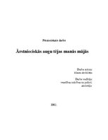 Referāts 'Ārstnieciskās augu tējas manās mājās', 1.