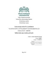 Konspekts 'Salikta koka sijas statiska pārbaude', 1.
