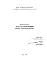 Referāts 'Investīcijas uzņēmējdarbībā', 1.