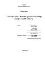 Referāts 'Valmieras un Korunas potenciālo dzīvokļu pircēju uzvedības izpēte', 1.