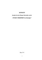 Referāts 'Latvija kā valsts Eiropas Savienības valstīs', 1.