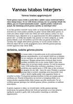 Referāts 'Vannas istabas interjers', 1.