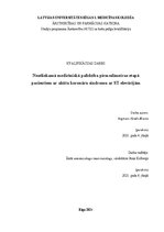 Diplomdarbs 'Neatliekamā medicīniskā palīdzība pirmsslimnīcas etapā pacientiem ar akūtu koron', 1.