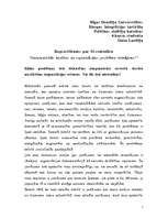 Konspekts 'Starptautiskās kustības un organizācijas: problēmu risinājums', 1.