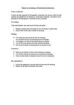 Konspekts 'Five Reports', 1.