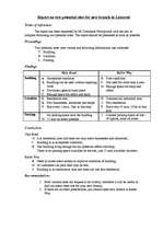 Konspekts 'Five Reports', 4.