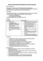 Konspekts 'Five Reports', 5.