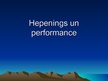 Prezentācija 'Performance un hepenings', 1.