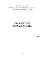Prakses atskaite 'Prakses atskaite tiesā', 5.