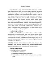 Referāts 'Eiropas Parlaments, Eiropas Komisija un Eiropas Savienības Padome', 3.
