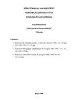 Konspekts 'Personība un identitāte', 1.