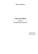 Konspekts 'Ekoloģiskās pēdas nospiedums', 1.