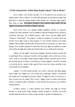 Eseja 'Cilvēka mūža galvenās vērtības Raiņa dzejoļu krājumā "Gals un sākums"', 1.