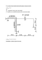 Paraugs 'Statiski nenoteicama rāmja aprēķins ar spēku metodi', 3.