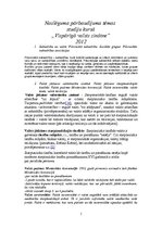 Konspekts 'Vispārējā valsts zinātne', 1.