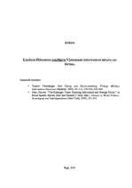 Eseja 'Lindons Džonsons neizšķīra Vjetnamas intervences saturu un formu', 1.