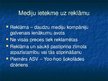 Prezentācija 'Reklāmas saukļu loma zīmolu atpazīstamībā un to iegaumēšana', 10.