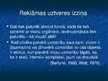 Prezentācija 'Reklāmas saukļu loma zīmolu atpazīstamībā un to iegaumēšana', 15.