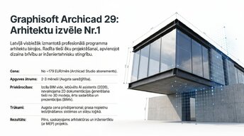 Prezentācija 'Labākās profesionālās programmas privātmājas projektēšanai Latvijā', 7.