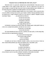 Eseja 'Vienojošais Fausta un Mefistofeļa tēlos Gētes darbā "Fausts"', 1.