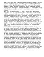 Eseja 'The Active Lifestyle', 1.