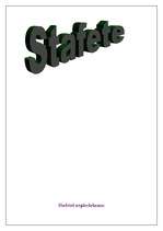 Konspekts 'Stafete', 1.