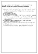 Konspekts 'Stafete', 3.