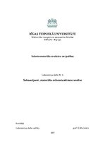 Paraugs 'Inženiermateriāli - sakausējumi, materiālu mikrostruktūras analīze', 1.