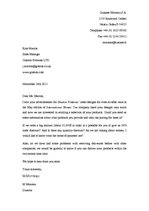 Paraugs 'The Letter of Inquiry', 1.