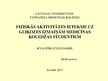 Prezentācija 'Fiziskās aktivitātes ietekme uz glikozes izmaiņām medicīnas koledžas studentiem', 1.
