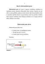 Referāts 'Elektroniskais pasts, tā funkcijas, vēstkopas un sarakstes serveri', 3.