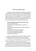 Referāts 'American Wealthy People', 4.