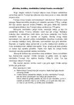 Eseja 'Brīvība, brālība vienlīdzība Lielajā franču revolūcijā', 1.