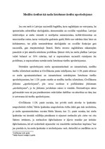 Eseja 'Medību tiesības kā meža lietošanas tiesību aprobežojums', 1.