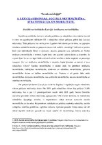 Konspekts 'Sociālā nevienlīdzība Latvijā - ienākumu nevienlīdzība', 1.