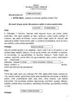 Konspekts 'Kur bitītes, tur medus. Pilsētas dzimšanas dienas scenārijs', 1.