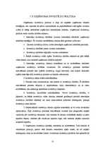 Referāts 'Investīcijas, to klasifikācija', 10.