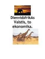 Referāts 'Dienvidāfrikas valstis', 1.