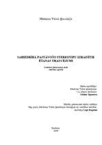Referāts 'Sabiedrībā pastāvošo stereotipu izraisītie ēšanas traucējumi', 1.