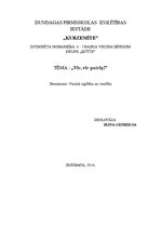 Konspekts 'Sporta nodarbība pirmsskolā "Vir, vir putriņ!"', 1.