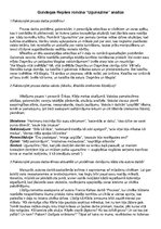 Konspekts 'Gundegas Repšes romāna "Ugunszīme" analīze', 1.