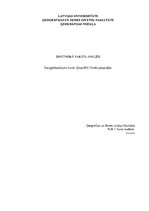 Konspekts 'Zinātniskā raksta analīze cilvēka ģeogrāfijā', 1.