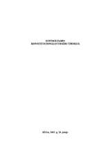 Referāts 'Konstitucionālo tiesību teorija', 1.