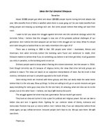 Eseja 'Ideas Are Our Greatest Weapons - Terrorism', 1.