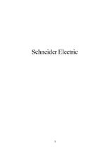 Referāts 'Uzņēmums "Schneider Electric"', 1.