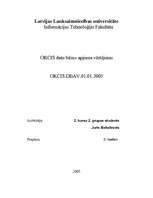 Referāts 'Datu bāzes apjoma vērtējums', 1.