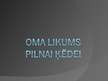 Prezentācija 'Oma likums pilnai ķēdei', 1.