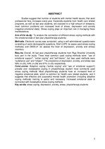 Diplomdarbs 'Stresa pārvarēšanas metodes un to saistība ar emocionālo stāvokli RSU pēdējā stu', 3.